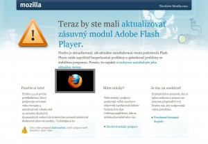 nova mozilla aggiornare Flash Player nova mozilla aktualizuje flash player